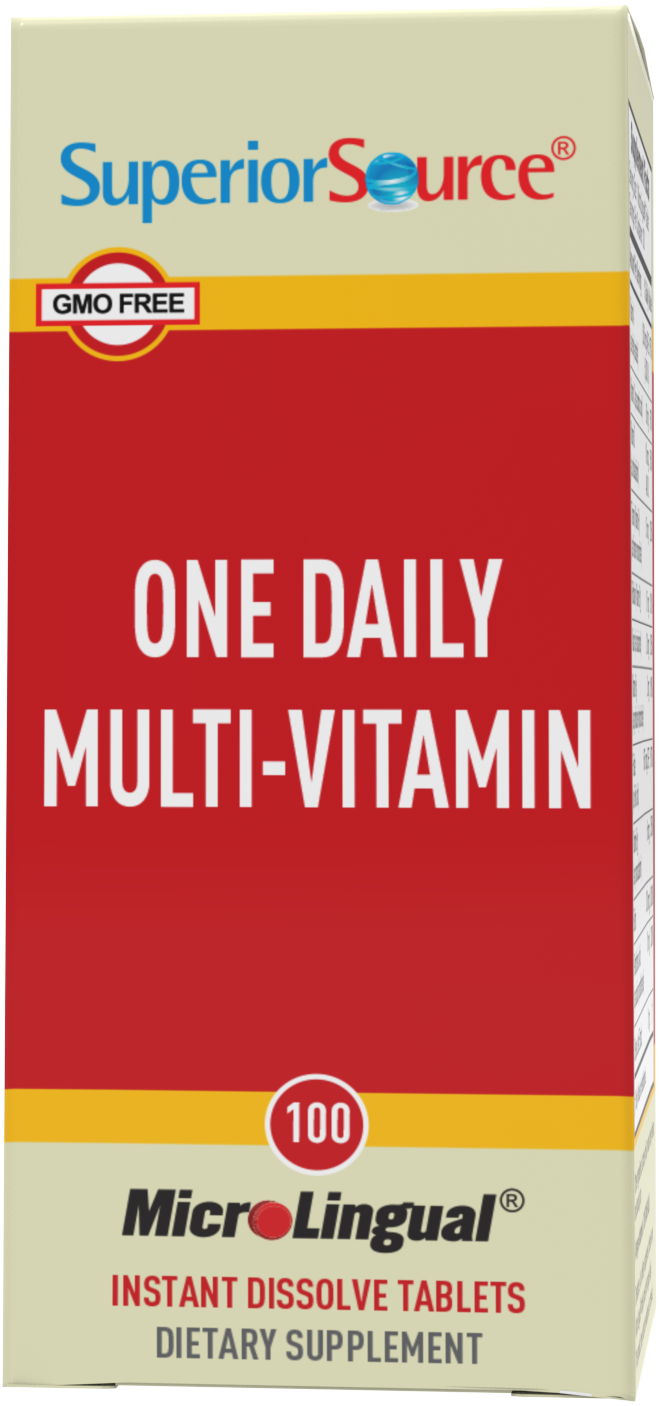 100% Daily Vitamins (60 instant dissolving micro tabs): One a day gives you more nutrients than most of the expensive, indigestible, multi vitamin pills do.