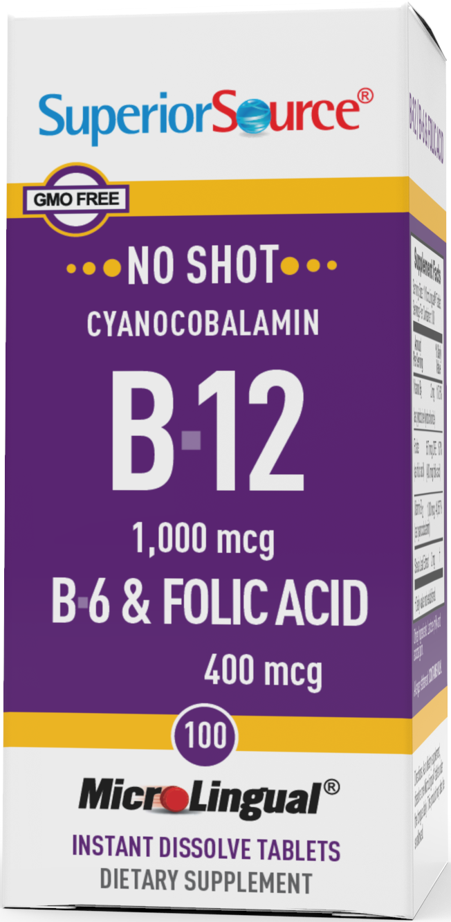 B12, B6, Folic Acid : AS SEEN ON TV!